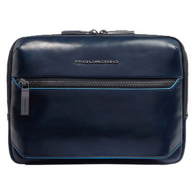 Piquadro Blue Square Designer Herren Umhängetasche Midnight Blue