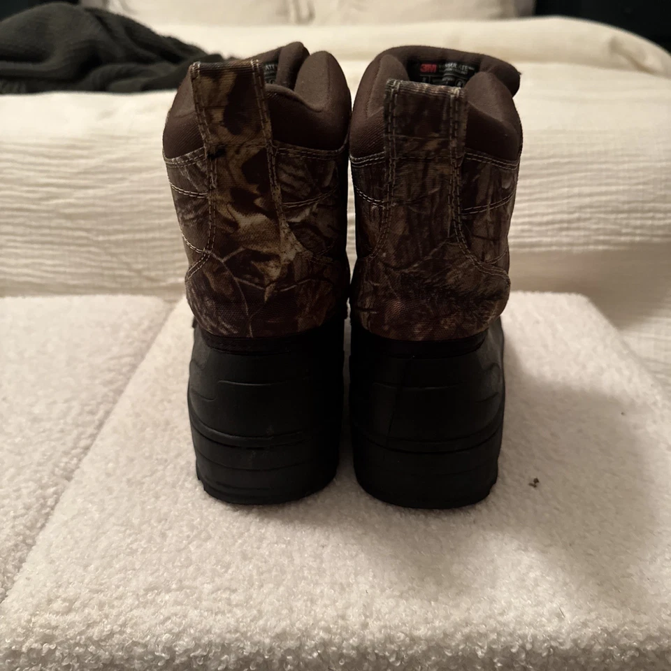 Botas de nieve Ozark Trail camufladas al aire libre invierno aislantes para hombre talla 8 Foto 4 de 4