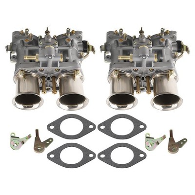2x 44mm Carb Vergaser 44 IDF Doppelvergaser for VW Beetle Käfer Porsche 356