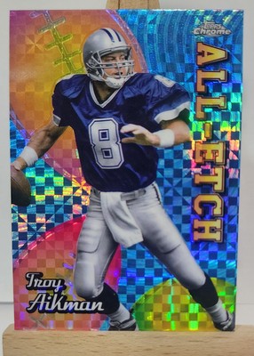 2024 Topps Chrome - Troy Aikman - X-Fractor - All-Etch
