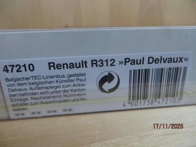 Busch-47210-Renault R 312-Paul Delvaux - Bild 2 von 4