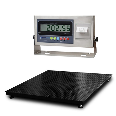 #ad #ad New 10000lb Industrial Floor Scale 48×48 w Label Printing Indicator Heavy Duty $684.94