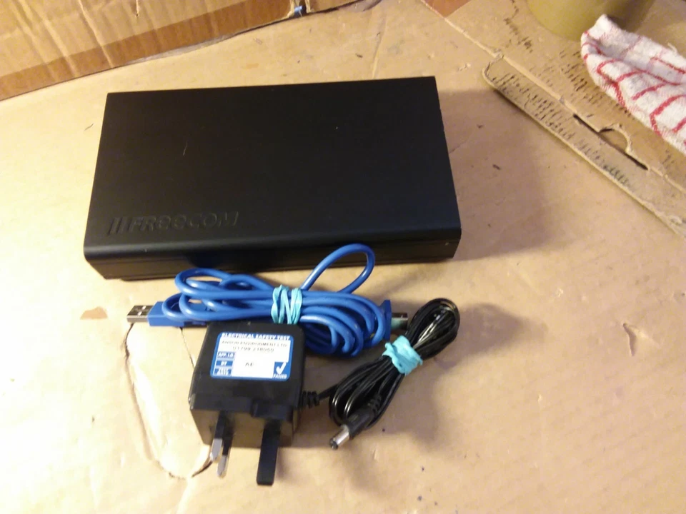 RARELY USED FREECOM  CLASSIC  HARD DRIVE 160 GB WITH USB CABLE - Image 3 of 4