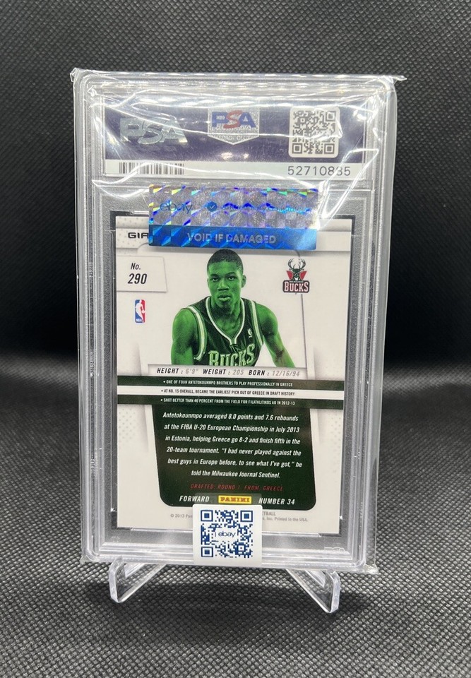 Carte Rookie Giannis Antetokounmpo 2013-14 Panini #194 – Milwaukee Bucks