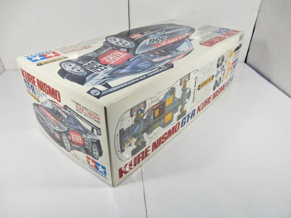TAMIYA - KURE NISMO GT-Rプラモデル Tamiya 1/10 KURE Nismo GT-R Used plastic model unassembled