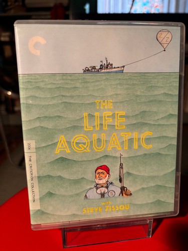 DAS LEBEN AQUATISCH MIT STEVE ZISSOU Kriterium Blu Ray Wes Anderson Bill Murray