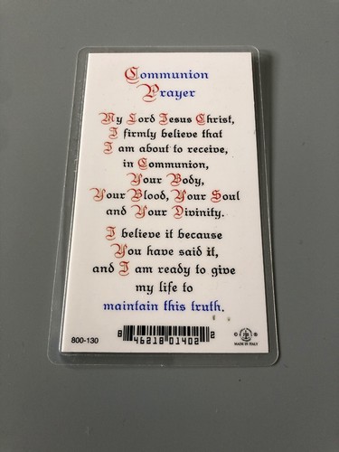 Erstkommunionkarte - Bild 2 von 2