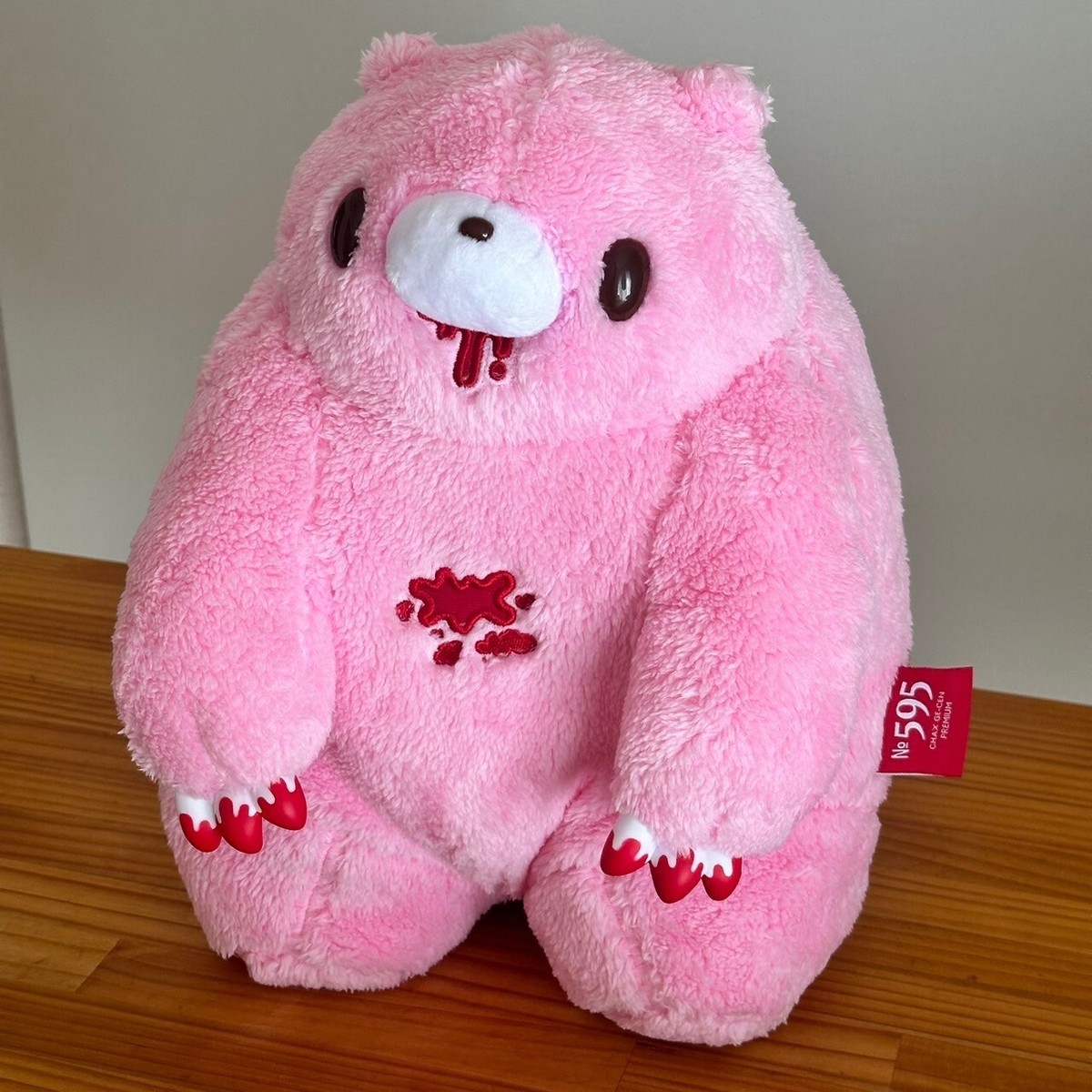 Chax GP Gloomy The Naughty Grizzly Bear Plush Doll chubby shape