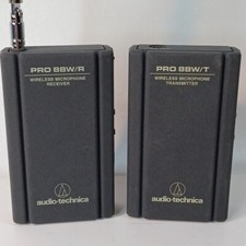 Audio Technica Pro VHF Wireless Microphone 88W/R Receiver  88W/T Transmitter