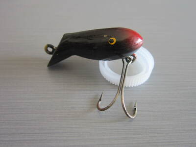 VINTAGE HEDDON WIDGET #300 BLACK LURE | eBay
