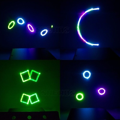 SHEHDS ILDA 3W 3D Animation RGB Full Color Projector Light For Bar DJ Culb Party - Picture 6 of 15