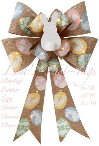NWT Pier 1 GLAMOUR EASTER TING JEWELED EASTER EGGS & FLORALS 22”H SPRING - Picture 8 of 12