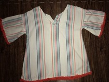 Gymboree Girls Swimsuit Coverup White Striped Beach 4 , 5 -6 , 7-8 , 14