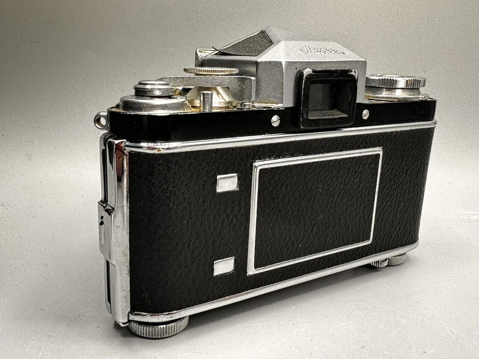 Ihagee Exakta IIa  mit Tessar 2,8/50mm Spiegelreflexkamera #6095233-39 - Bild 3 von 4