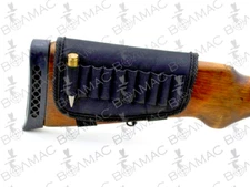 Canvas Rifle Cartridge Holder Ammo Butt stock 10 Pockets.Made in UK. USA Seller 