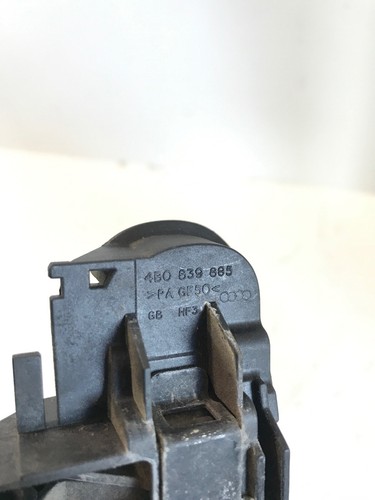 Audi A6 Rear Left Door Exterior Handle Gray 4B0839885 Genuine 2.5 Tdi 1997-2002 - Picture 2 of 9