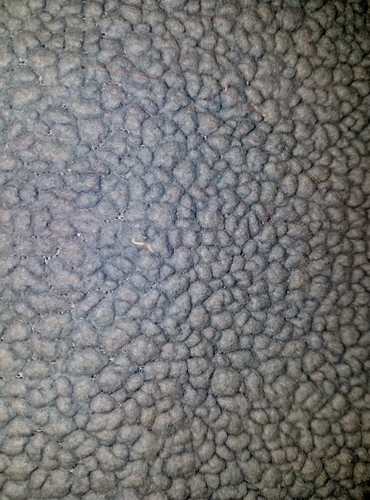 Blue Robots Rock Brown Trim Baby Blanket Soft plush Lovey Throw - Picture 8 of 11