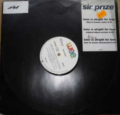 Sir Prize - Time Is Alright For Love 12'' Maxi Vinyl Schallplatte 