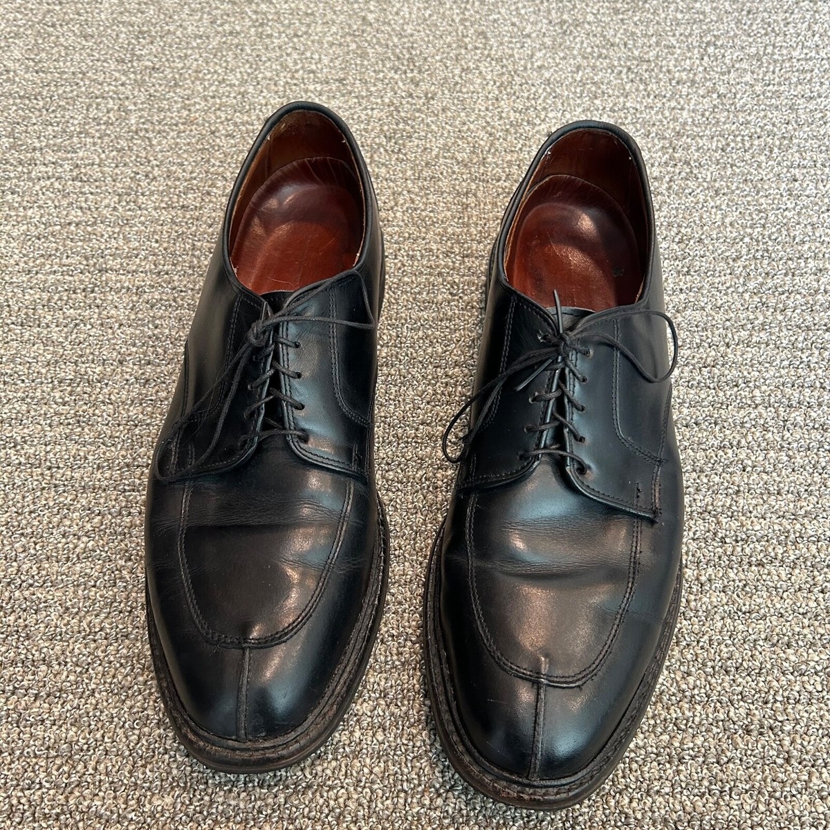 Allen Edmonds Ashton Split Toe 1608 Black Dress Shoes Men's