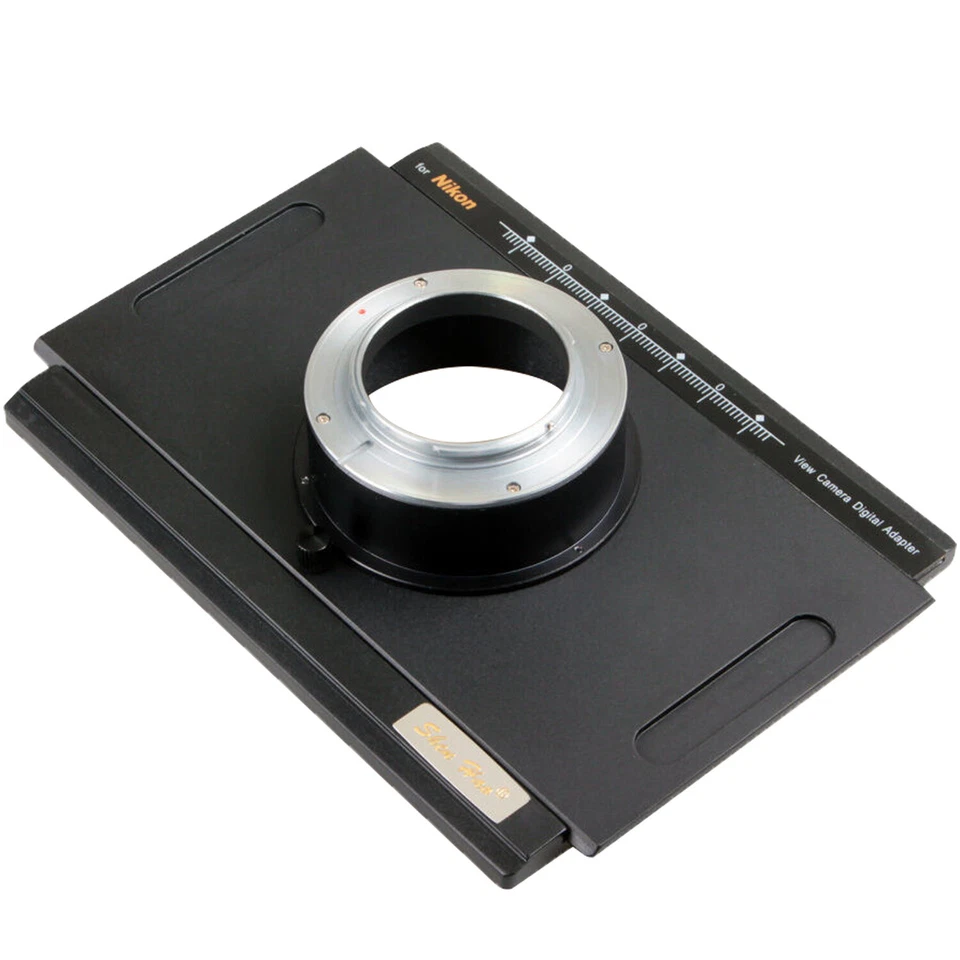 Nikon DF D4 D7000 DSLR Digital Back Adapter For 4x5'' Camera Toyo Linhof Ebony - Image 4 of 4