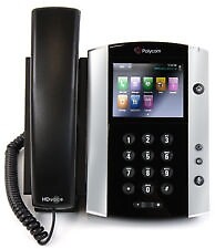 Polycom VVX 500 VOIP Phone, No Power Supply, 1 YEAR WARRANTY Polycom VVX 500 VOIP Phone, No Power Supply, 1 YEAR WARRANTY