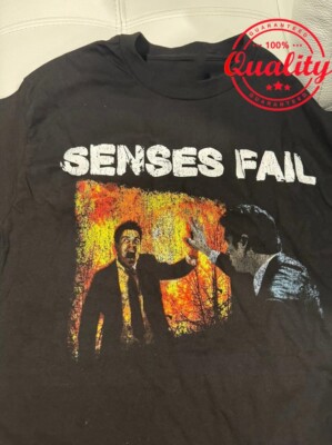 Rare Senses Fail Band 2004 Tour Gift For Fans S to 5XL Unisex T-shirt MT265