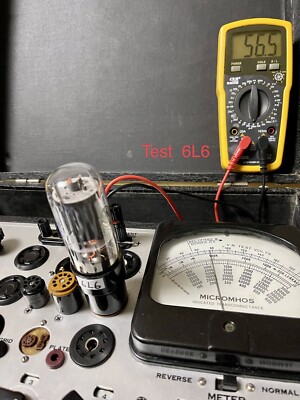 Hickok 539B/539C Tube Tester tube 83 and 5Y3 solid state (SS