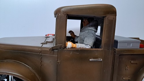 1/10 RC Handcrafted '53 DODGE M37 (Handmade) WHITE STYRENE POLYSTYRENE PLASTIC - Picture 8 of 24