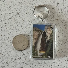 Bridalveil Fall California Yosemite Travel Souvenir Keychain Key Ring #46056