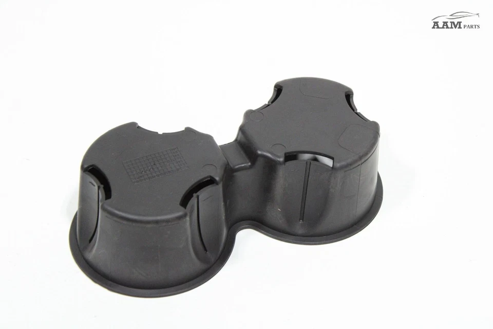 Chevrolet Cruze 2018 consola central delantera doble portavasos negro OEM Foto 3 de 4