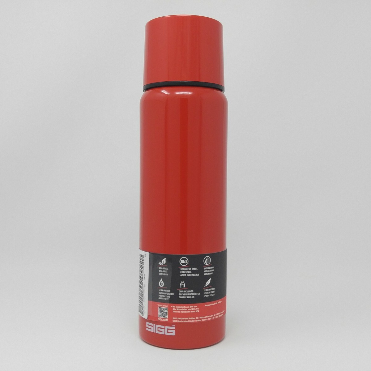 SIGG x Supreme FW20 Vacuum Insulated Bottle Red White 0.75L BPA