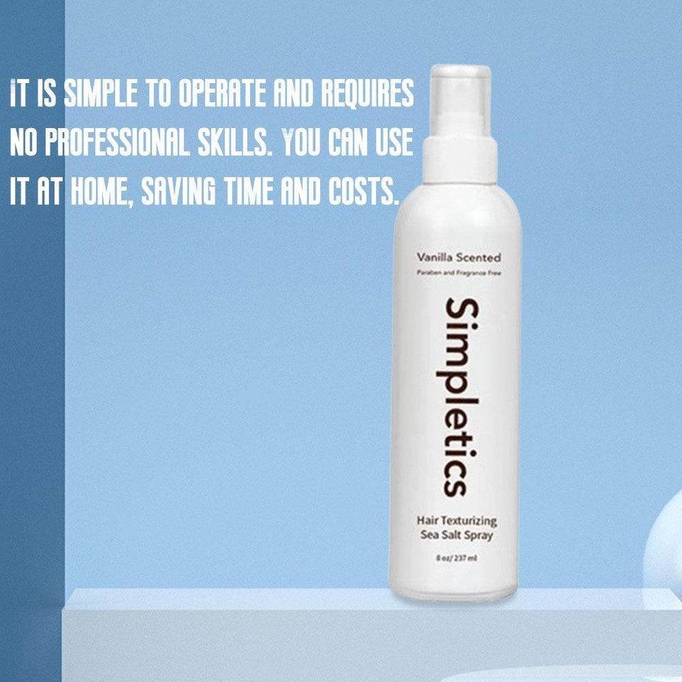 Simpletics Sea Salt Spray,Texturizing Vanilla Sea Salt Spray HairCare Styling* eBay