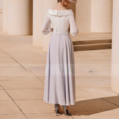 Elegant Wedding Guest Dresses A Line V Neck Applique Formal Evening Bridal Gown | eBay Elegant Wedding Guest Dresses A Line V Neck Applique Formal Evening Bridal Gown | eBay