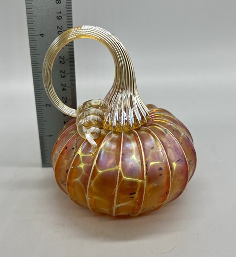 Jack Pine Studios Autumn Lace Small Standard Premium Standard Pumpkin 4” - Picture 9 of 11