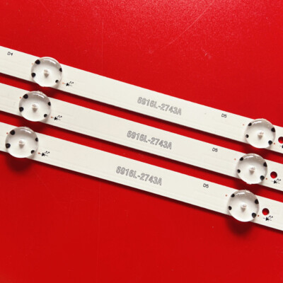 NUuwai Barra LED For LG 43LH604V 43LH570V 43LH615V 43LH590V 43LH510V 43LH630V 43 V16.5 V16 ART3 2743 2550 2665 AGF79047101 LC430DUE FJ A1 - Foto 3