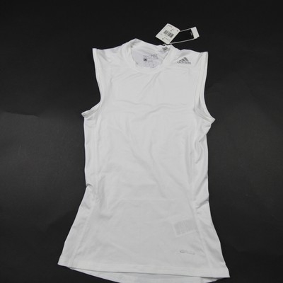 adidas Techfit Compression Top Men's White New with Tags