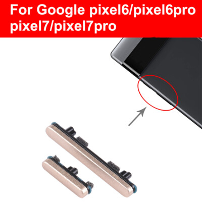 Boutons Latéraux (power & Volume) Pour Google Pixel 6/6 Pro/7/7 Pro - Pièce Générique Neuve