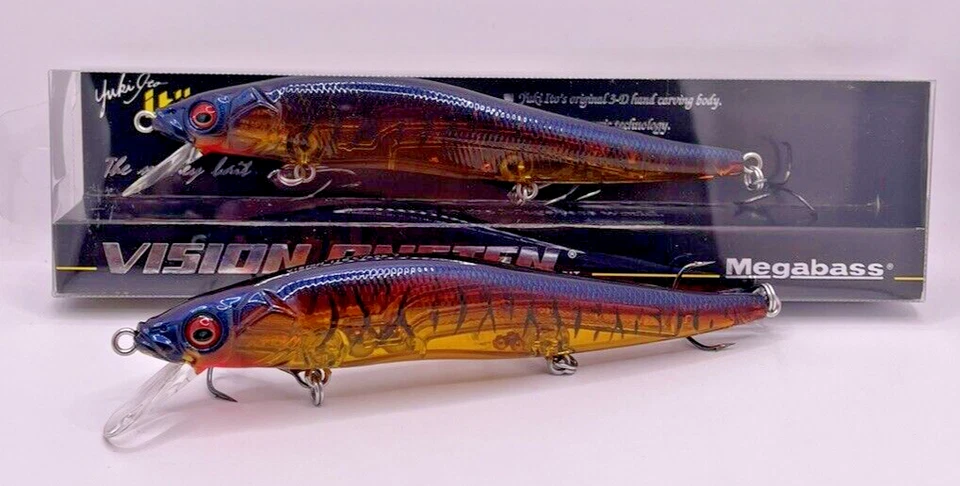 Megabass Vision Oneten 110 Jerkbait - Spawn Killer