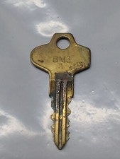 Brass Lock Key BM3 BM 3 For Coin Operated Pinball Arcade Machine Pool Table 