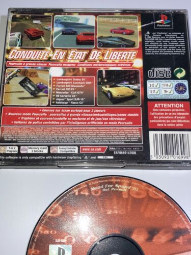 Need For Speed III: Poursuite Infernale - PS1 Complet Version VF PAL Sony - Photo 4/7