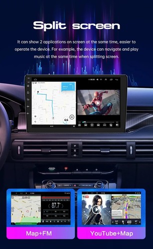 9" Android14 Für Audi A4 S4 RS4 B6 B7 B8 SEAT Autoradio Navi CarPlay RDS AM 32GB - Bild 9 von 18