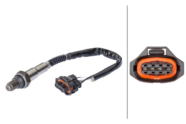 Hella 6PA 358 103-071 Lambdasonde FüR Chevrolet, Opel, Vauxhall-image