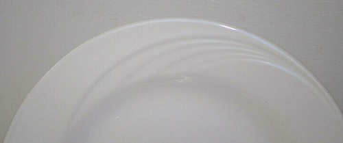 Arcoroc Cypress 27019 avorio tondo 9" bordo grande zuppiera bordo vortice nuovo C1072 - Foto 3 di 14