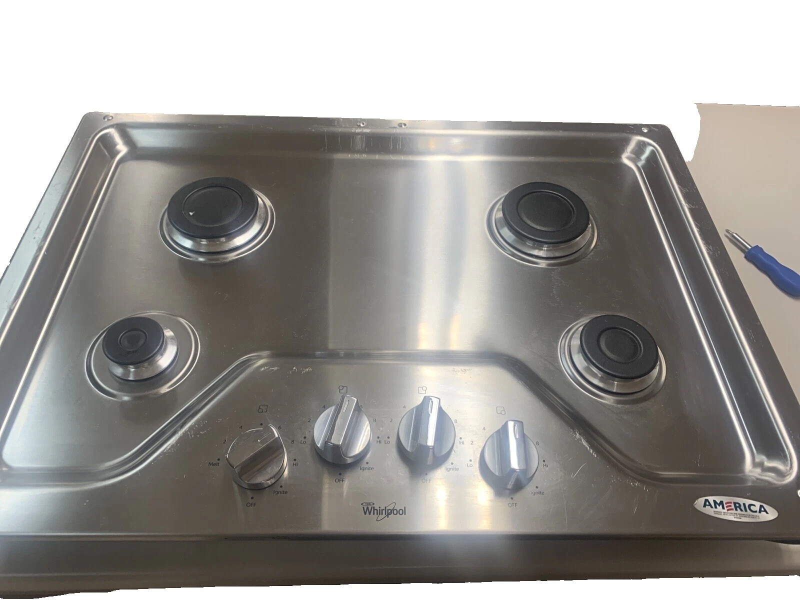 Las estufas de gas natural Whirlpool