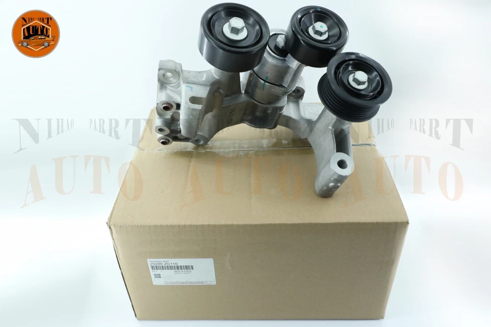 for Hyundai Santa Fe Sonata Kia Optima Forte 2.0L 2.4L Belt Tensioner 2011-2014 Foto 3 de 4