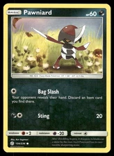 Pokémon TCG Pokémon Pawniard Common Regular