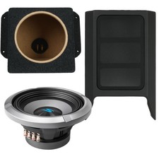 Subwoofer für BMW 3er E36 Cabrio Alpine S2-W8D4 20cm Bass + Skisack Auto Gehäuse