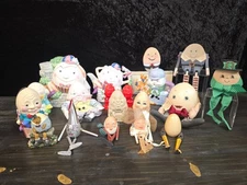 VINTAGE 19 PIECE HUMPTY DUMPTY SET  PLEASE READ