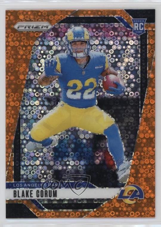 2024 Panini Prizm Rookies Disco Prizm Blake Corum #308 1b33