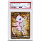 2023 Pokémon 151 Mew ex 205/165 Gold Metal Card UPC Promo PSA 9 Mint